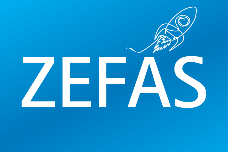 ZEFAS-Logo mit Rakete