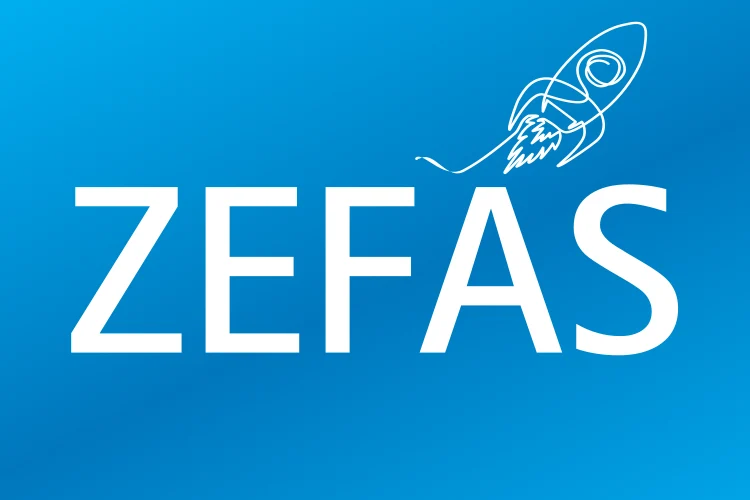 ZEFAS-Logo mit Rakete