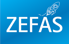 ZEFAS-Logo mit Rakete